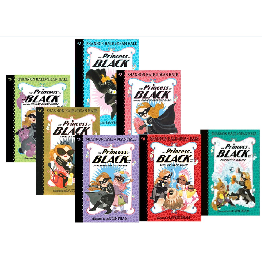 Bộ nhập - The Princess in Black (7 books)