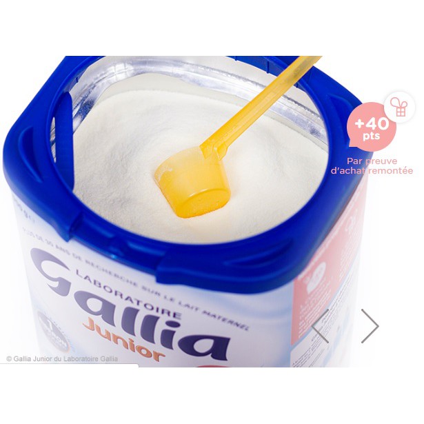 Sữa Gallia Junior số 4- Hàng nội địa Pháp