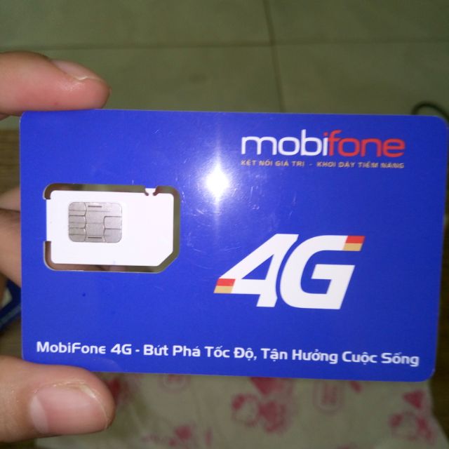 Sim mobi 4G 100gb tốc độ cao phí gia han 50k