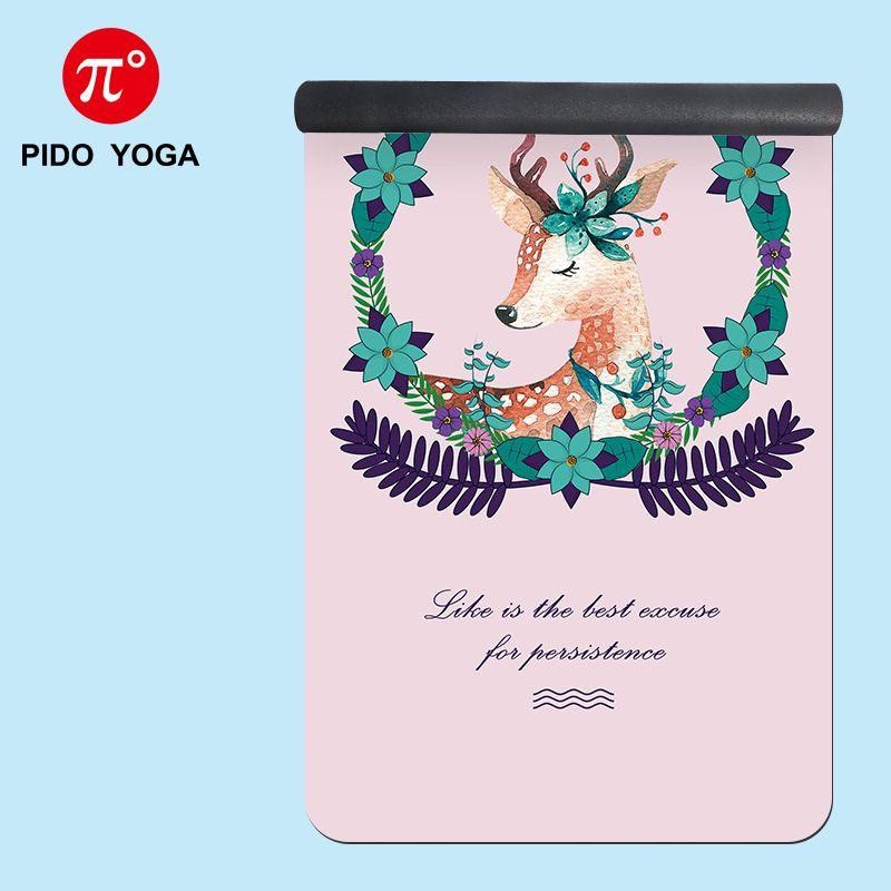 Thảm Yoga Mỏng 1,5MM PIDO Cao Cấp Bám Siêu Dính - NEW