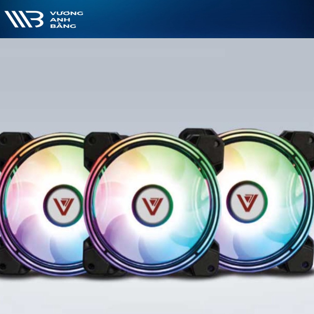 Fan case 12cm VSP V306 LED RGB