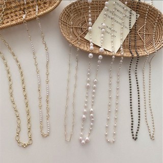 Cod Qipin 1pcs 60cm Pearl Lanyard Mask Lanyard Chain Glasses Sling Anti-lost Anti-drop Face Shield Decor | BigBuy360 - bigbuy360.vn