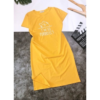 Đầm Suông Chất Cotton Basic Duyên Dáng