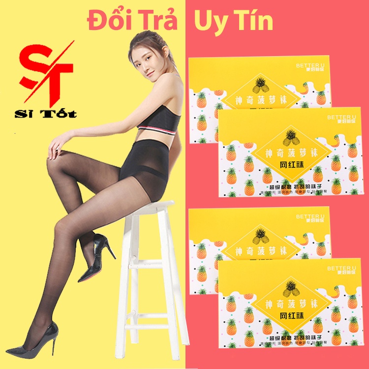 Quần Tất Da Chân Nữ Chất Liệu Dai Chống Rách Mềm Mịn Thon Gọn (Dứa)