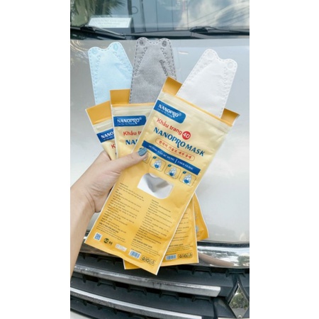 Khẩu trang KF94 Nanopro mask cho người lớn