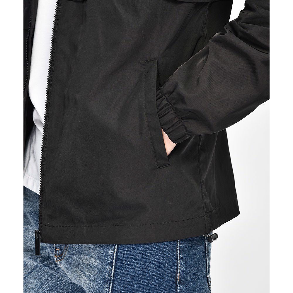 Áo khoác gió nam 2 lớp DOL có mũ phong cách trẻ trung và năng động, Họa tiết túi ở tay áo Mới thu đông - Hàng nhập khẩu