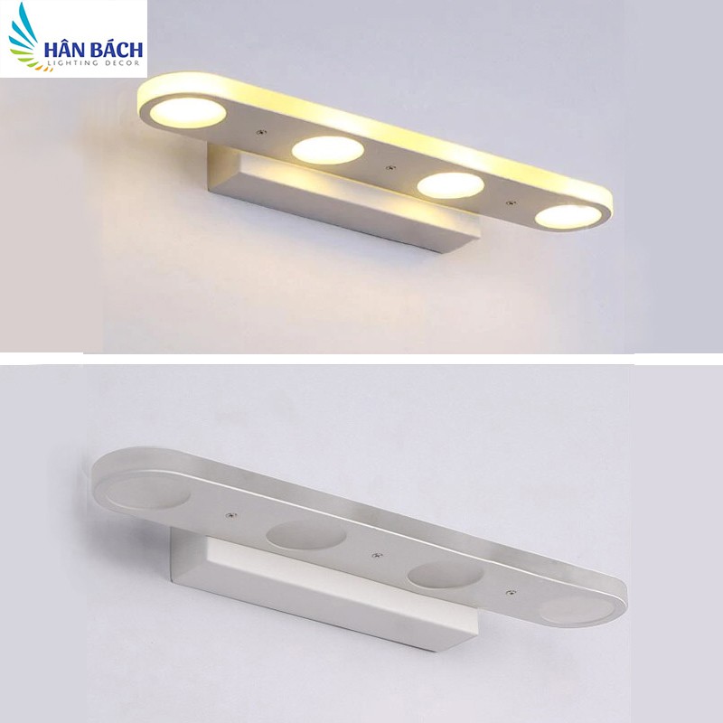 Đèn Led Chiếu Gương Soi Gương Trang Trí Trong Nhà Led 3 Chế Độ Màu