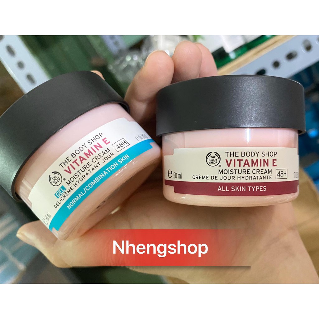 Kem dưỡng ẩm Vitamin E [gel] moisture cream the body shop