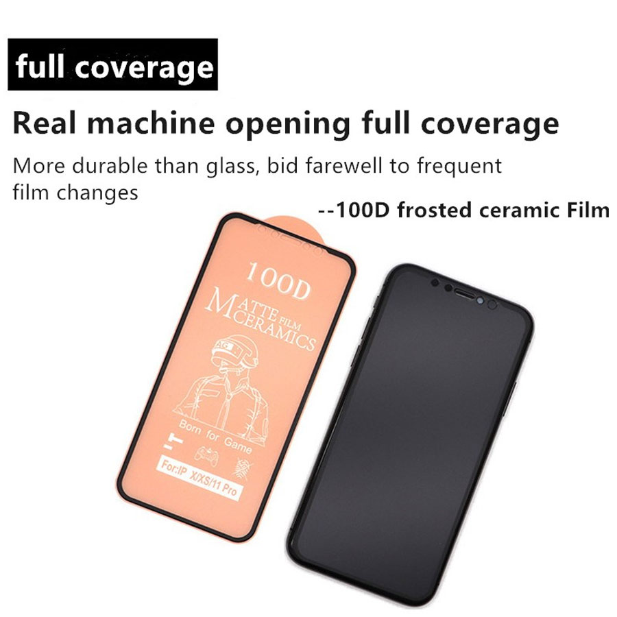 Oneplus 7 8 Pro Matte Frosted Soft Ceramic Film Ultra Thin Full Cover Screen Protector Protective Anti Fingerprints One plus 7 8 Pro