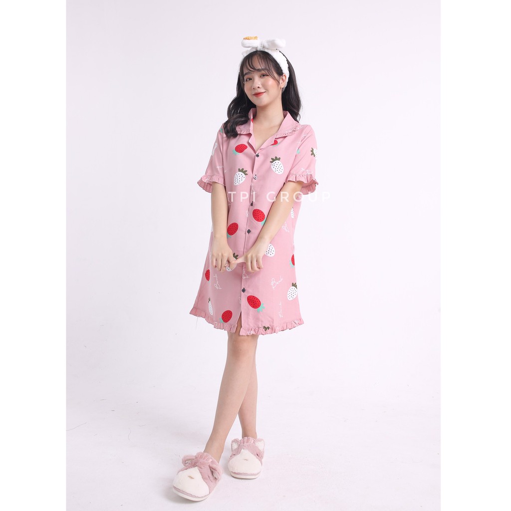 Váy ngủ pijama kate Thái siêu cute