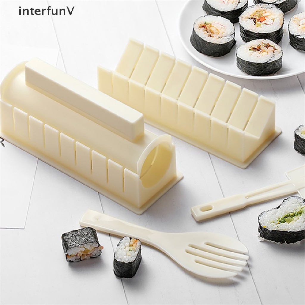 Khuôn Làm Cơm Cuộn Sushi Nhật Bản Đa Năng Tiện Dụng