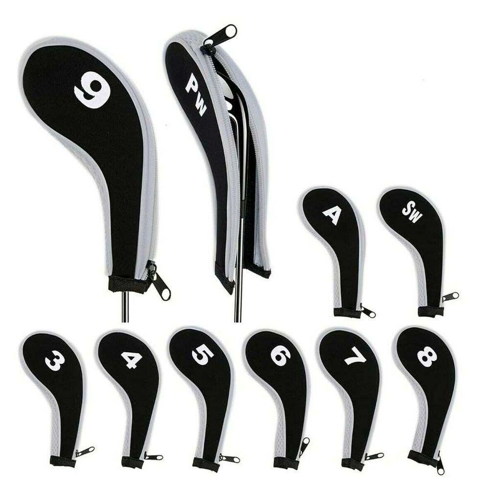 Vỏ Bọc Đầu Gậy Đánh Golf DANILO 3-9P ,S ,A Wedge Thiết Kế Số Bằng Cao Su Neoprene