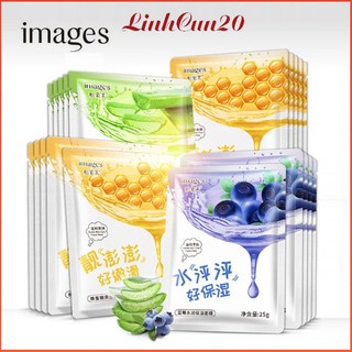 Combo 10 miếng mặt nạ nham đam lô hội mật ong cấp nước dưỡng ẩm Images
