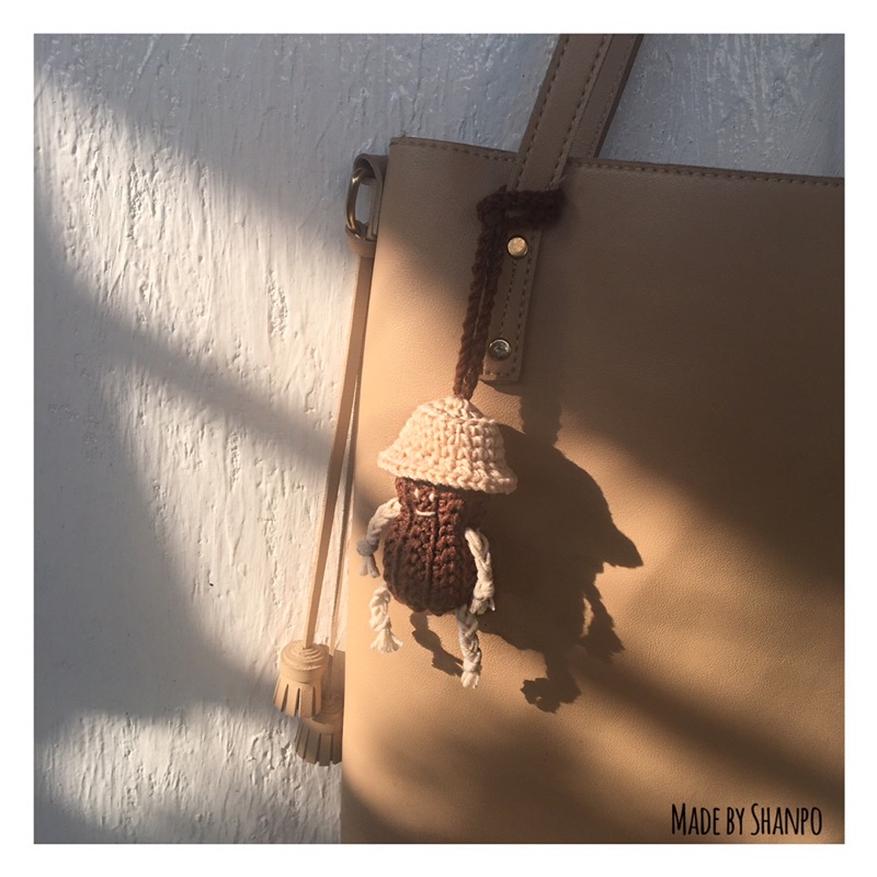 Bé đậu treo túi handmade