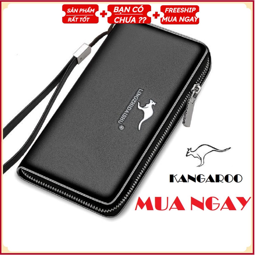 Ví cầm tay nam nữ cao cấp ví da nam hàng hiệu. Bóp da PU xịn thời trang đẳng cấp chất nam tính nhập khẩu Chính Hãng GC35