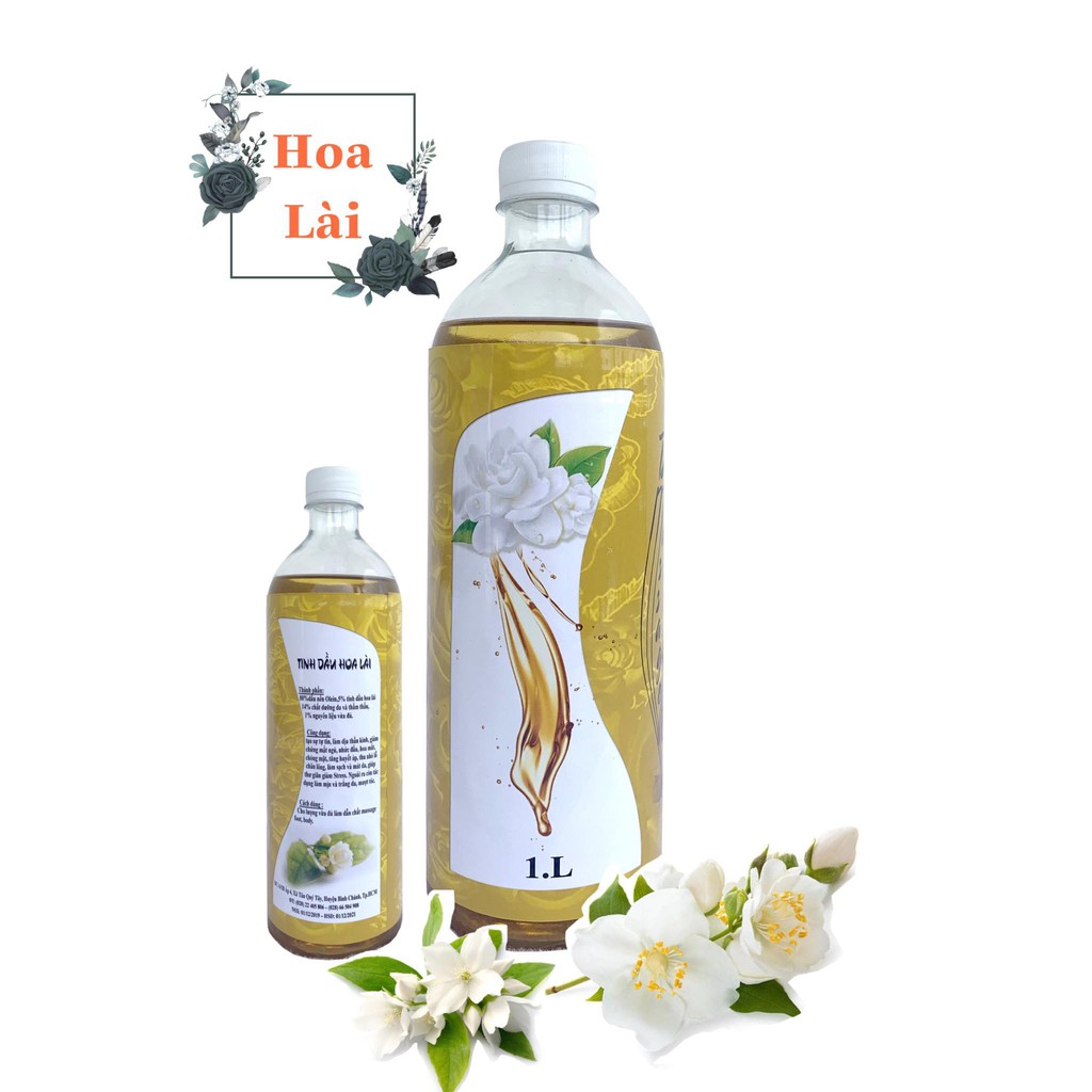 Dầu Massage Body Toàn Thân - Tinh Dầu Hương Hoa Lài - 1000ml