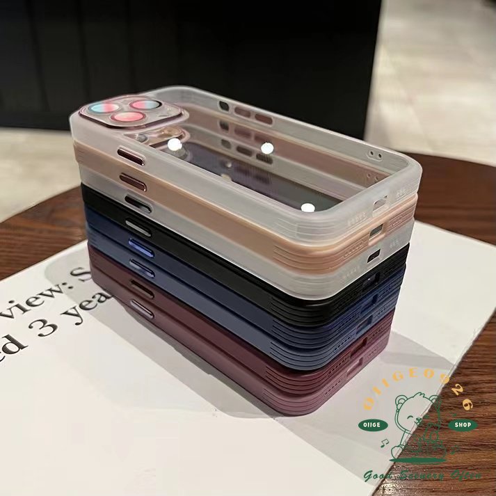 Ốp Điện Thoại TPU Chống Rơi Màu Tím Sang Trọng Cho Iphone 14 / 13 / 12 / 11Pro Max