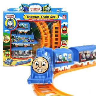 Đồ chơi đường ray tàu hỏa Thomas and friend 3 toa hàng đẹp (ảnh thật)