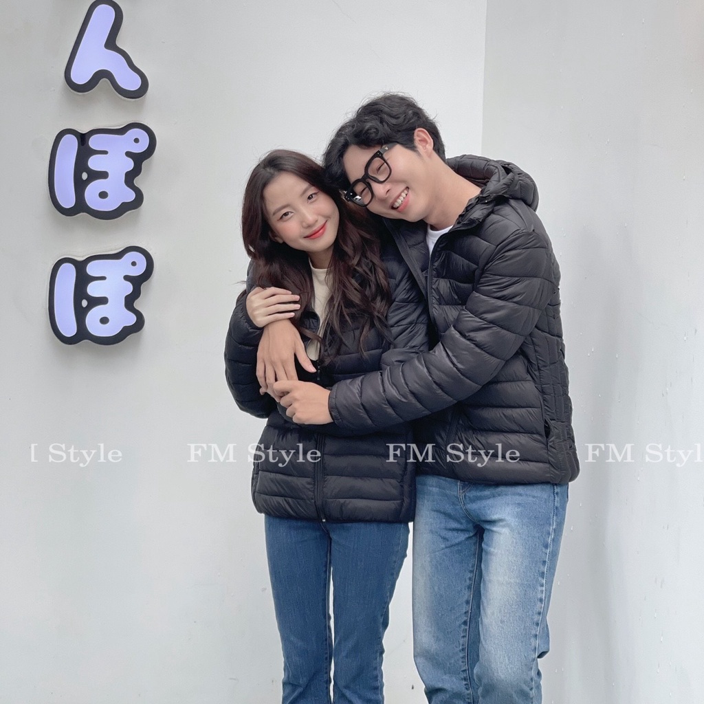 Áo phao nam nữ FM Style siêu nhẹ giữ ấm chống nước có mũ cao cấp thời trang thu đông 211015030