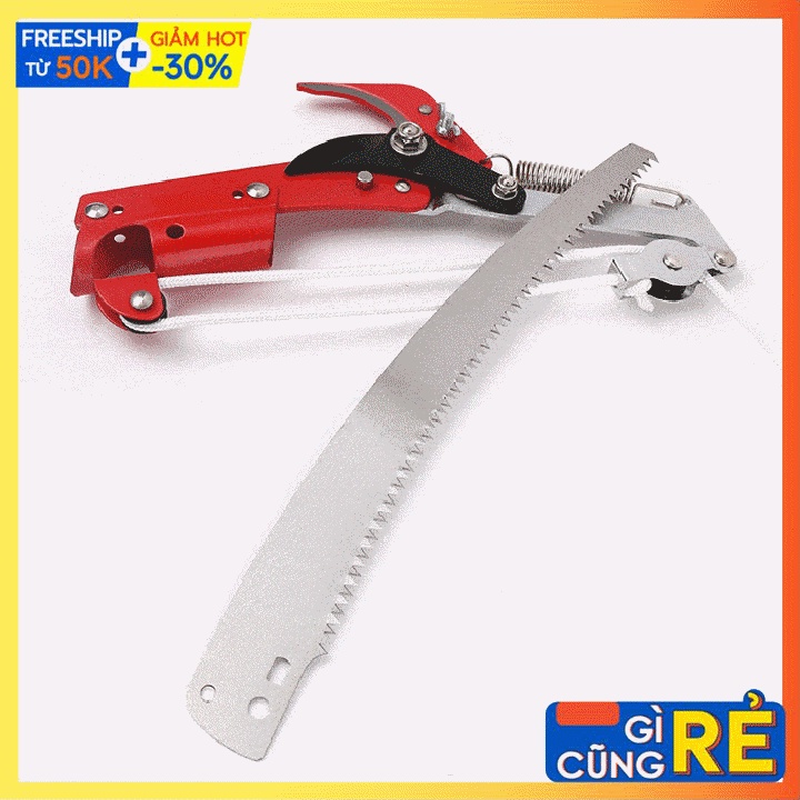 Đầu kéo cắt tỉa cành cây trên cao, hái quả đa năng