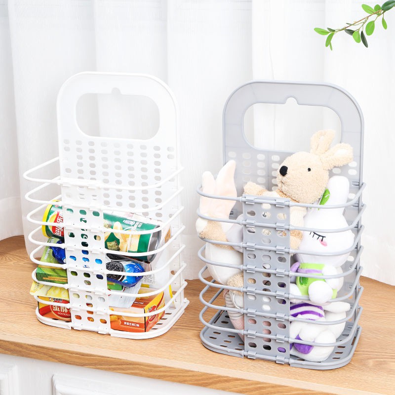 Rổ cạnh máy giặt đựng quần áo sạch, đựng quần áo bẩn tiện lợi gọn gàng cho gia đình 6 người