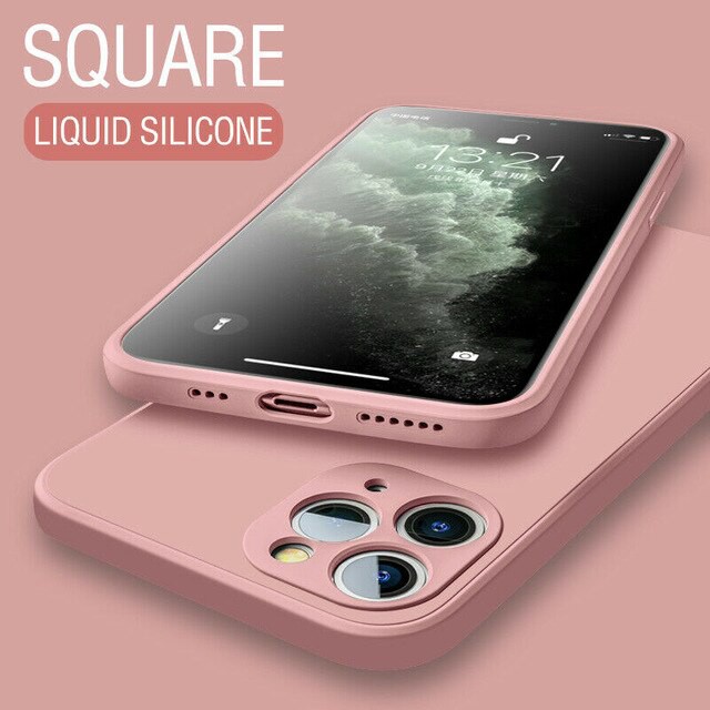Ốp lưng iphone - ốp lưng silicon màu trơn chống bẩn cho iPhone 11 Pro X XR XS Max 7 8 6 6s Plus 2020