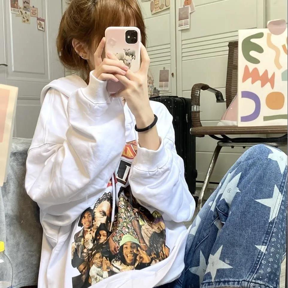 【Yuki】ÁO hoodie nam nữ  hình in cá tính nam nữ mặc đều chất hOT | BigBuy360 - bigbuy360.vn