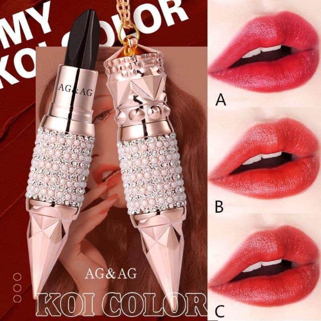 Son AG&AG 3 màu cực hót