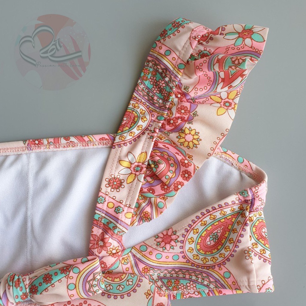 Bộ bơi hai mảnh cho nàng điệu copper key hàng mẫu xuất khẩu MỸ