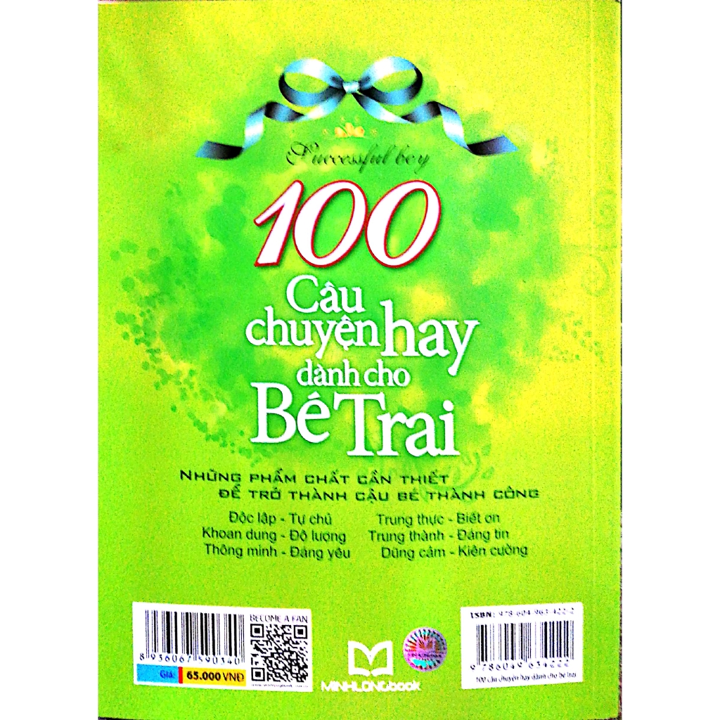 Sách - 100 Câu Chuyện Hay Dành Cho Bé Trai