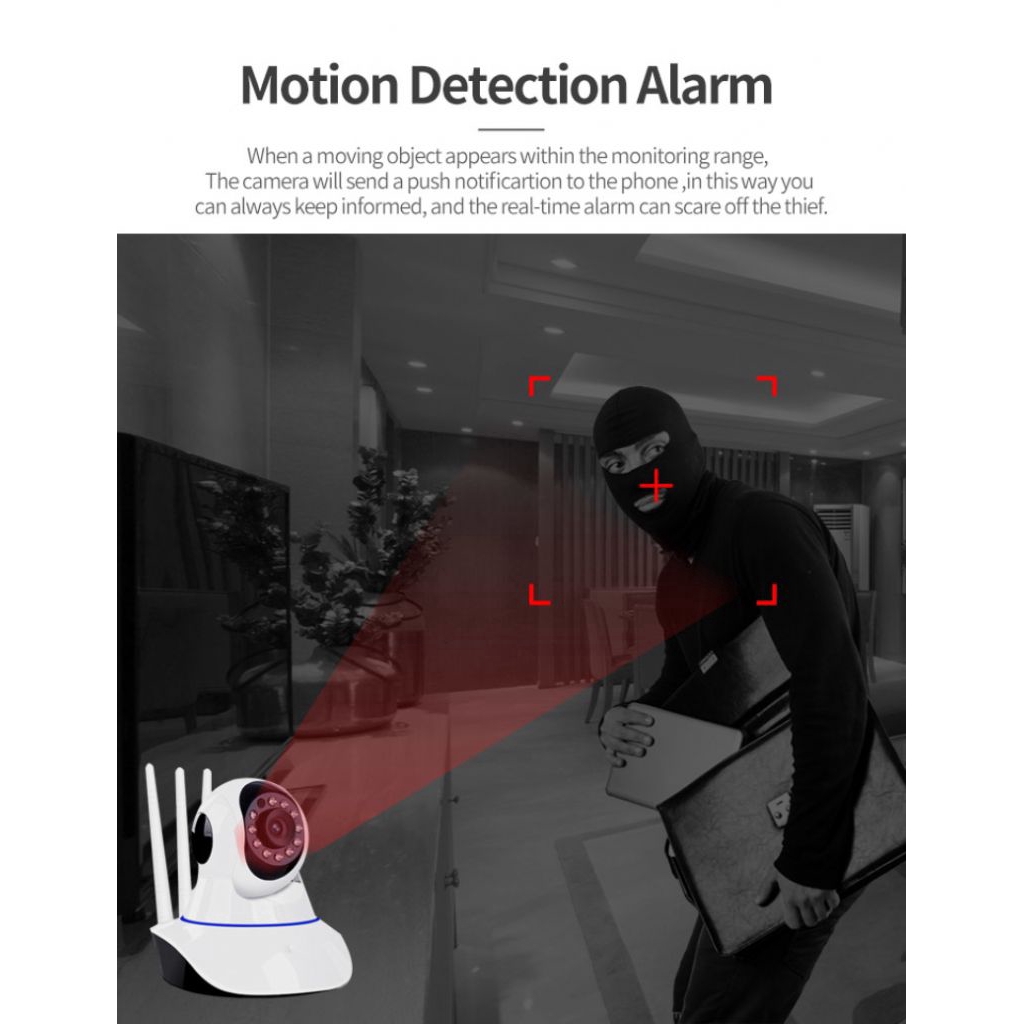 eWeLink APP Camera Smart HD Camera Reomotely Viewing 720P One Million Pixel Smart Camera IR-CUT Ⓡ | BigBuy360 - bigbuy360.vn