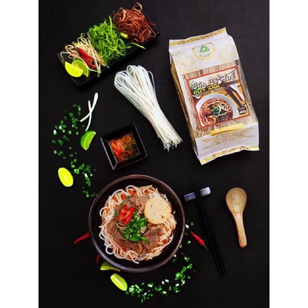 Bún tươi sợi to đặc biệt - Bún tươi sợi to dạng khô - Bún bò Huế Duy Anh food