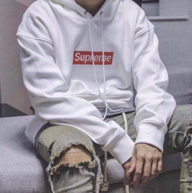 Áo hoodie nỉ thêu Superme người lớn và trẻ em | BigBuy360 - bigbuy360.vn