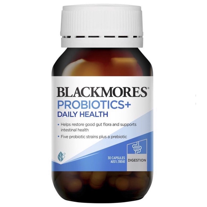 Men Vi Sinh Blackmores Probiotic+ Daily 30v