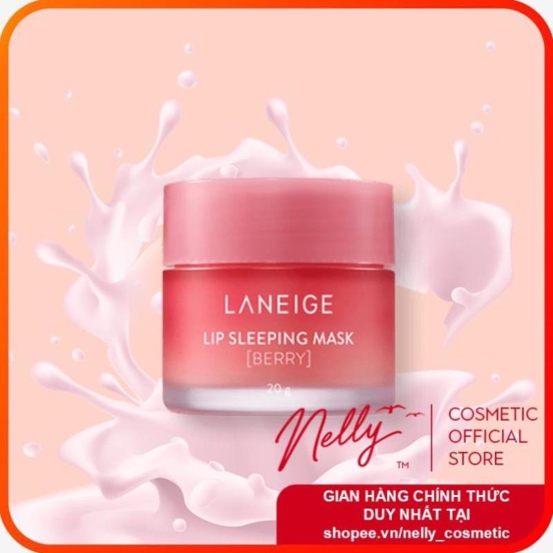 Mặt nạ ngủ cho môi Laneige 20g Lip Sleeping Mask, Mặt nạ ngủ môi Laneige Berry