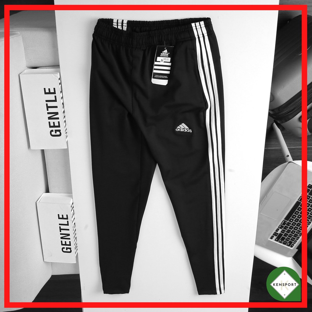 Quần dài ba sọc nam, quần jogger thể thao nam nữ chất vải mềm mịn co dãn thoáng mát - JOG02