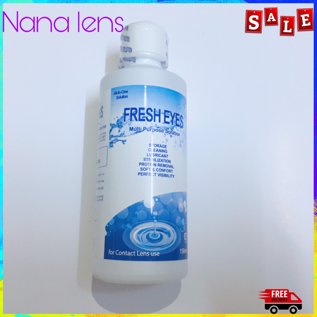 Nước ngâm lens - Fresh Eyes 1 chai (150ml)