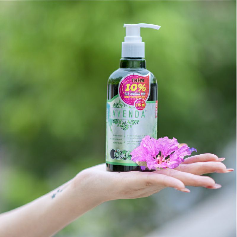 Combo 2 sản phẩm 1 xịt 1 rửa phụ khoa Lavenda
