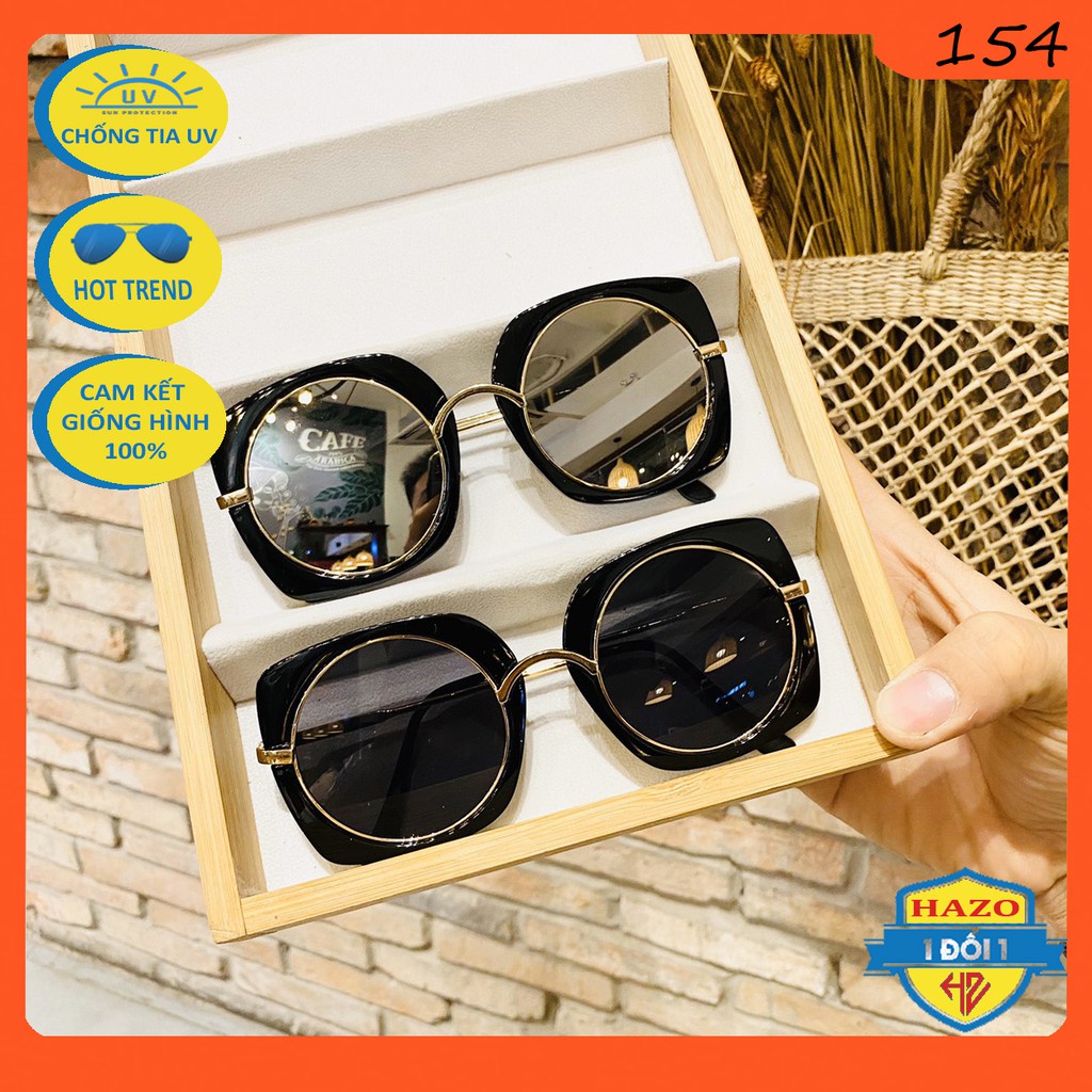 Mắt Kính Thời Trang Hot Hit 034 Form Vuông Siêu Đẹp - Hazo