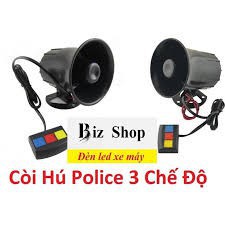 Còi Hú 3 Tiếng (Đen)-CH3T159