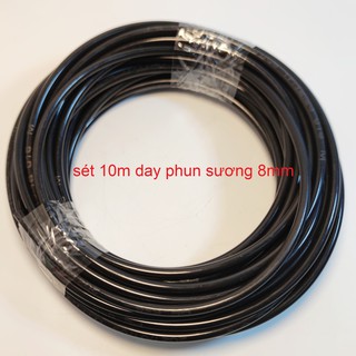 Set 10m dây ống phun sương 8mm chất lượng cao cho máy bơm phun sương