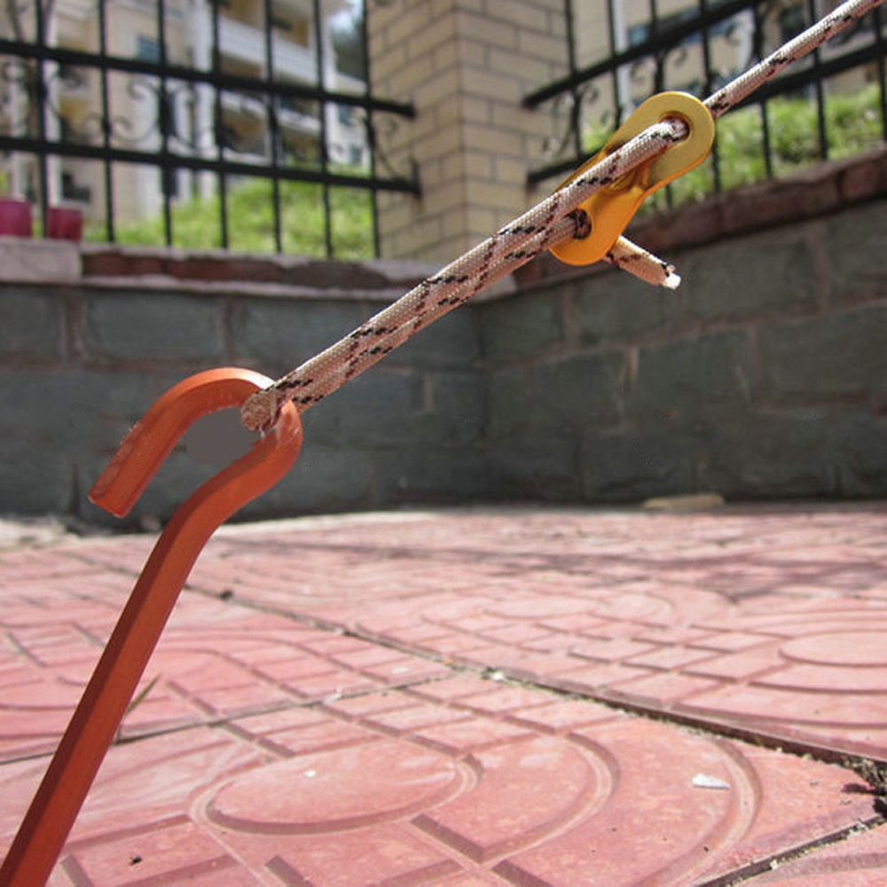 Set 10 Khóa Dây Thừng Dành Cho Cắm Trại