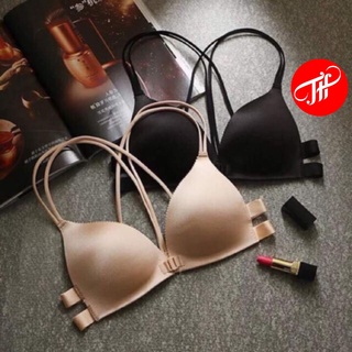 Áo Bra 💜FREESHIP💜Áo Lót Bra Không Gọng Cài Trước Nâng Ngực Bàn Tay Dây Sexy
