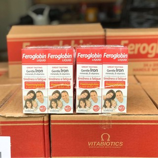 Sắt dạng nước Feroglobin 200ml, hàng Anh