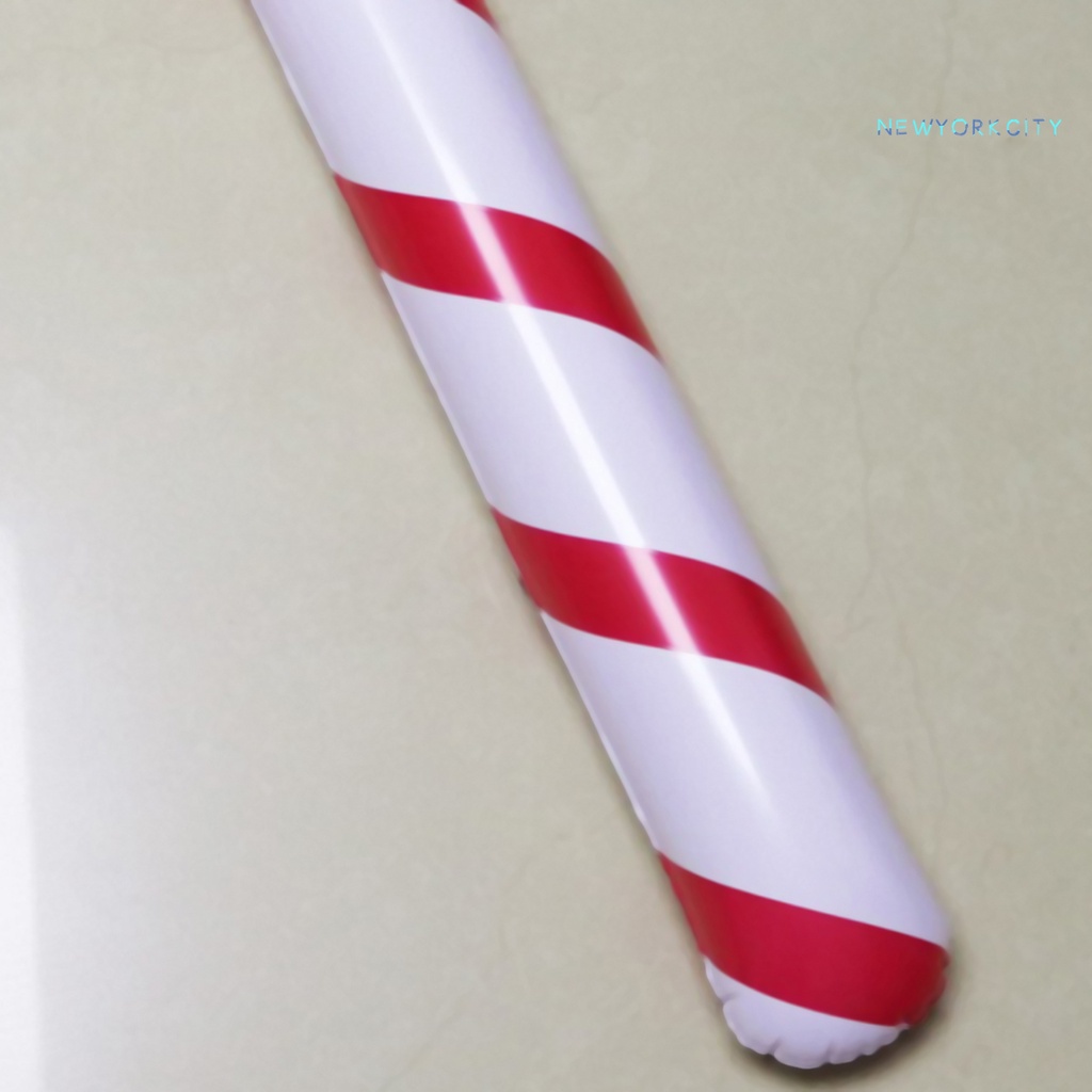 Bong Bóng Bơm Hơi Hình Kẹo Mút Trang Trí Giáng Sinh