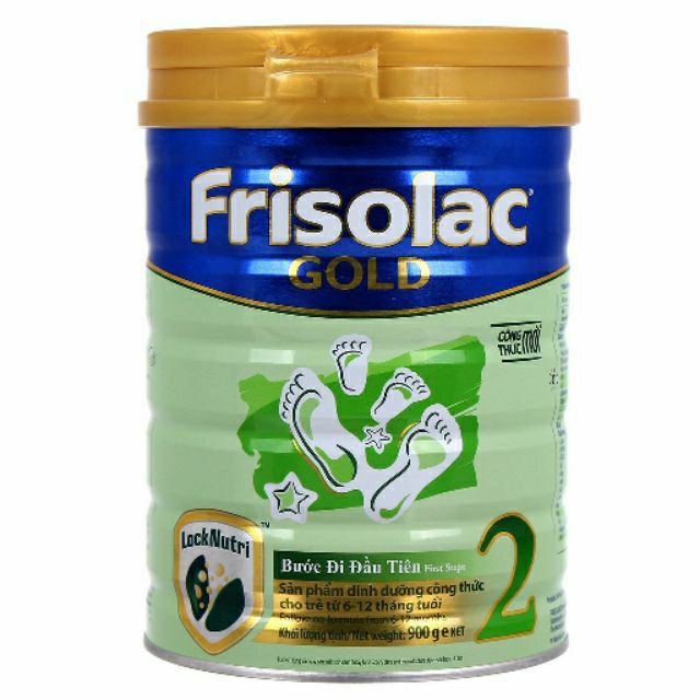 Sữa Frisolac Gold số 2 850g cho trẻ từ 6-12 tháng