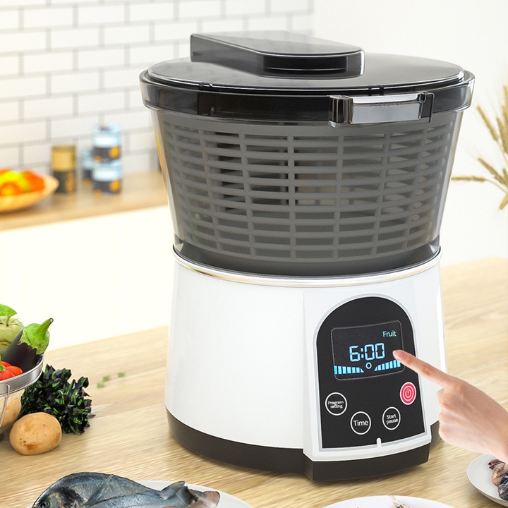 Máy rửa hoa quả, rau củ và khử khuẩn thực phẩm bằng Ozone cao cấp AXM-810 - Dung tích 6 Lít - BẢO HÀNH 1 NĂM