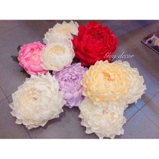 Hoa mẫu đơn giấy nhún