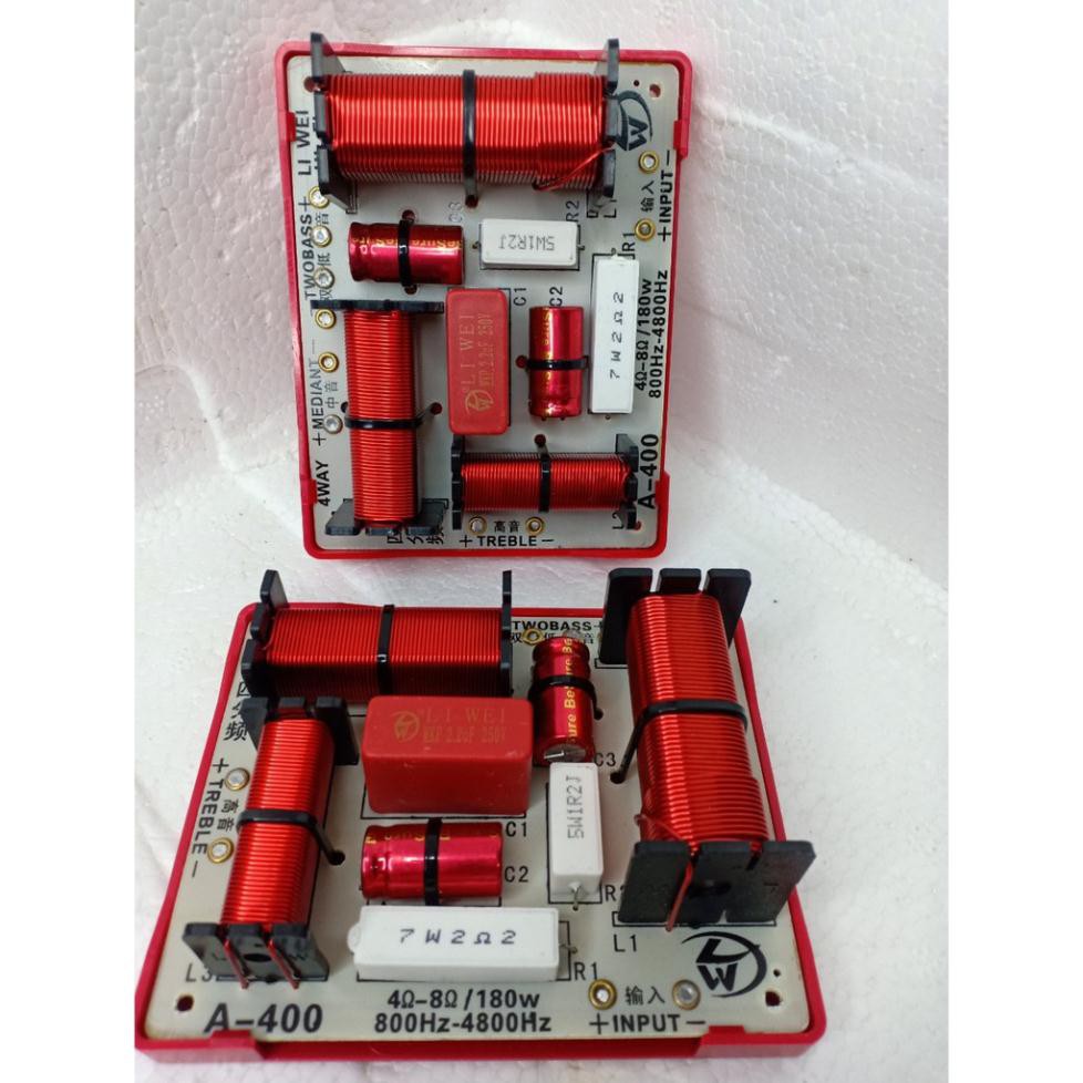 Cặp mạch phân tần loa 4 đường tiếng A-400