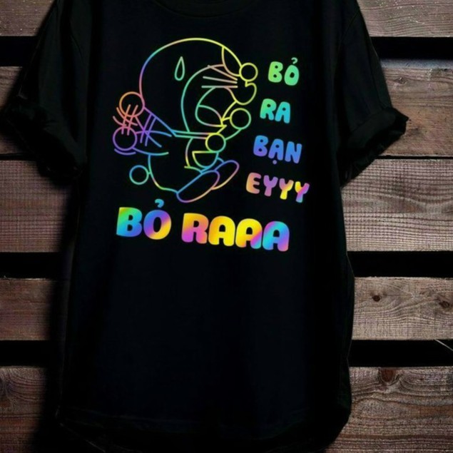 Áo Thun UniSex - Áo In Thun Phản Quang Cổ Tròn Tay Lỡ Form Rộng Cho Cả Nam Và Nữ Siêu Xinh | BigBuy360 - bigbuy360.vn